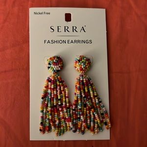 Confetti drop earrings